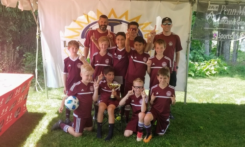 U10 Boys Win Lancaster Summer Classic